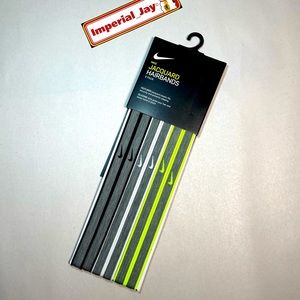 Nike Jacquard Hairbands 6 Pack